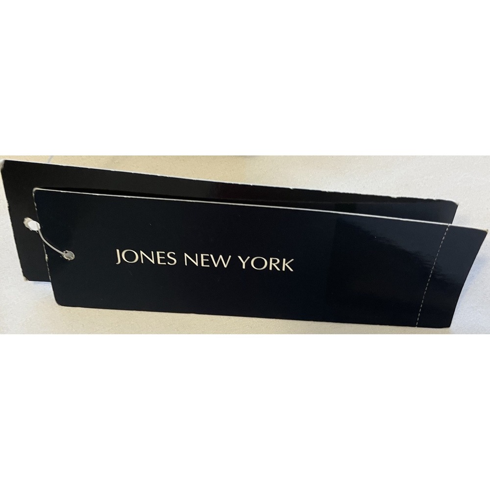 NWT! Jones New York Black Super Soft Leather Zipper Jacket, Ladies Large - Picture 5 of 8
